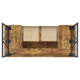 Analiese Antique Nutmeg 4-Drawer Writing Desk by Coaster at Eve Furniture