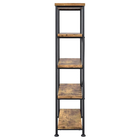 Analiese Antique Nutmeg/Black 2-Piece 3-Drawer Writing Desk Set by Coaster at Eve Furniture