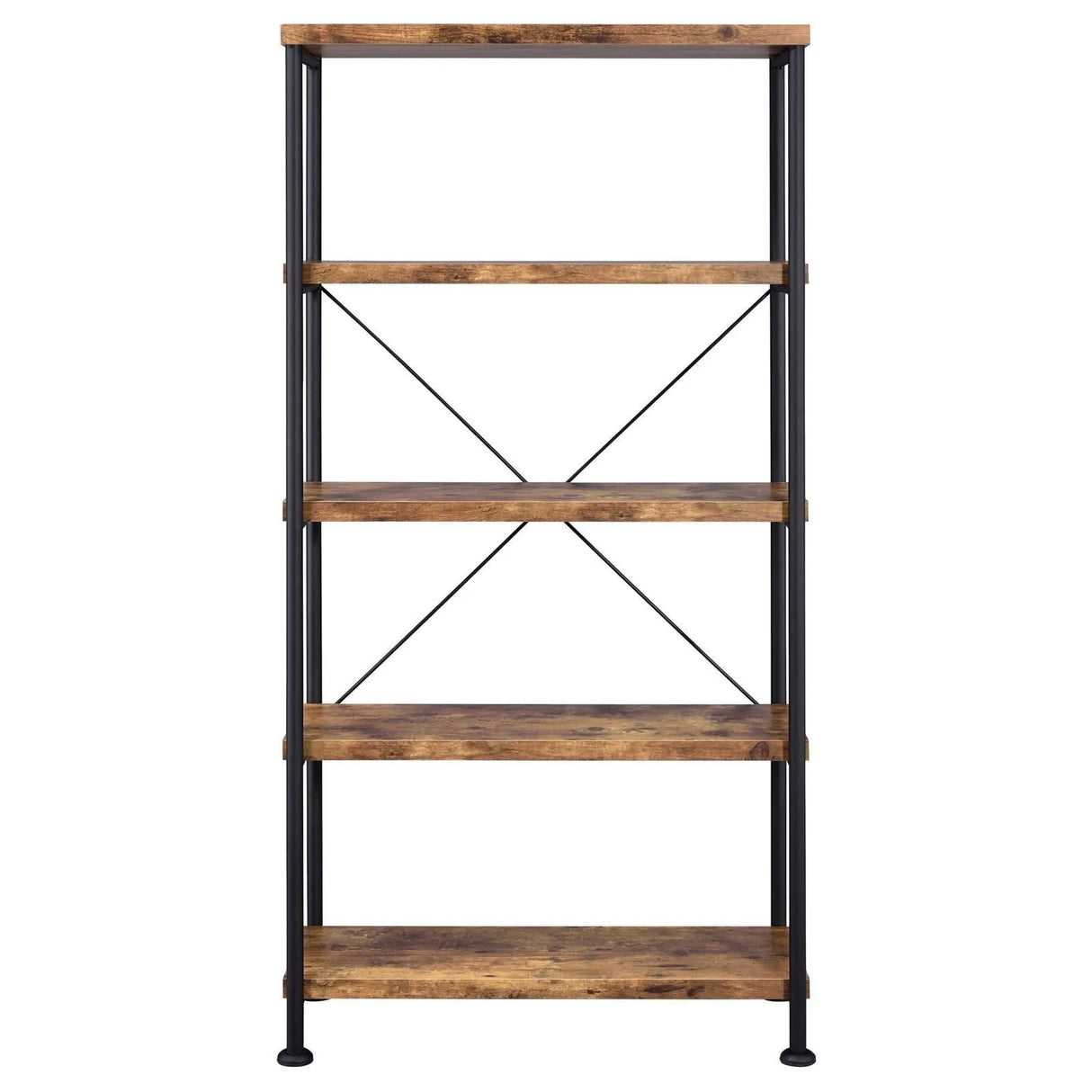 Analiese Antique Nutmeg/Black 2-Piece 3-Drawer Writing Desk Set by Coaster at Eve Furniture