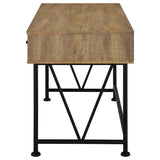 Analiese Mango 47-inch 3-drawer Writing Desk by Coaster at Eve Furniture