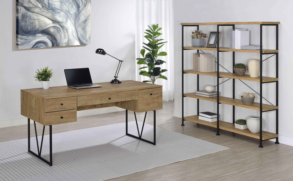 Analiese Mango 63-inch 4-drawer Writing Desk by Coaster at Eve Furniture