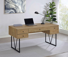 Analiese Mango 63-inch 4-drawer Writing Desk by Coaster at Eve Furniture