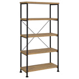 Analiese Mango 63-inch 4-shelf Bookshelf by Coaster at Eve Furniture
