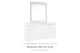 Anarasia White Bedroom Mirror (Mirror Only) by Ashley at Eve Furniture