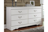 Anarasia White Dresser by Ashley at Eve Furniture