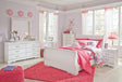 Anarasia White Sleigh Youth Bedroom Set by Ashley at Eve Furniture