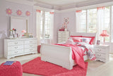 Anarasia White Sleigh Youth Bedroom Set by Ashley at Eve Furniture