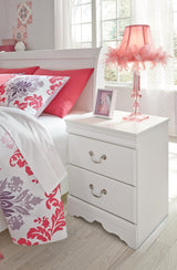 Anarasia White Sleigh Youth Bedroom Set by Ashley at Eve Furniture