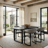 Anasa Gray Dining Chair by Zuomod at Eve Furniture