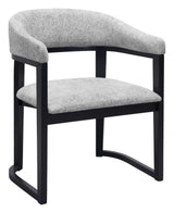 Anasa Gray Dining Chair by Zuomod at Eve Furniture
