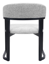 Anasa Gray Dining Chair by Zuomod at Eve Furniture