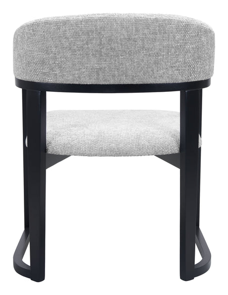 Anasa Gray Dining Chair by Zuomod at Eve Furniture