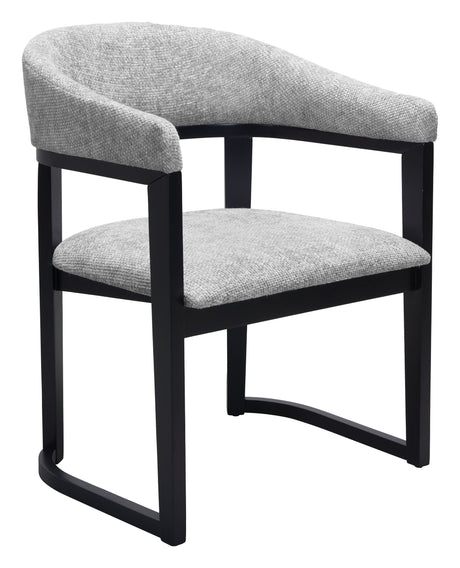 Anasa Gray Dining Chair by Zuomod at Eve Furniture