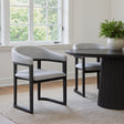 Anasa Gray Dining Chair by Zuomod at Eve Furniture
