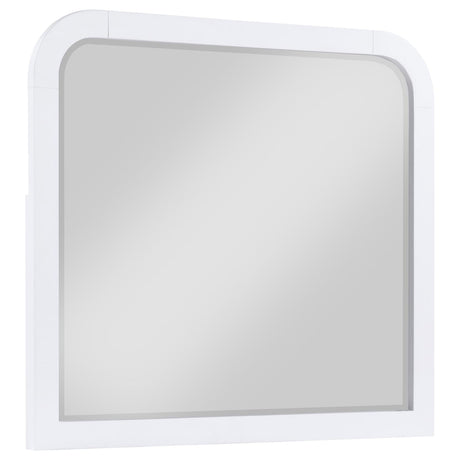 Anastasia Dresser Mirror Pearl White