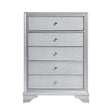 Anatole Metallic Silver Chest by Homelegance at Eve Furniture