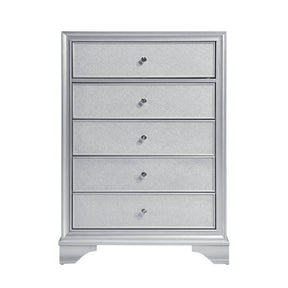 Anatole Metallic Silver Chest by Homelegance at Eve Furniture