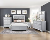 Anatole Metallic Silver Mirror by Homelegance at Eve Furniture