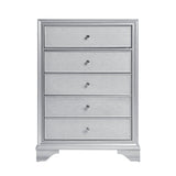 Anatole Metallic Silver Mirror by Homelegance at Eve Furniture