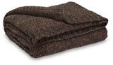 Anawood Brown Throw by Ashley at Eve Furniture