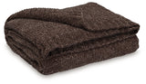 Anawood Brown Throw (Set of 3) by Ashley at Eve Furniture