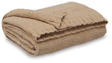 Anawood Gold Throw (Set of 3) by Ashley at Eve Furniture