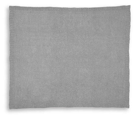 Anawood Gray Throw by Ashley at Eve Furniture