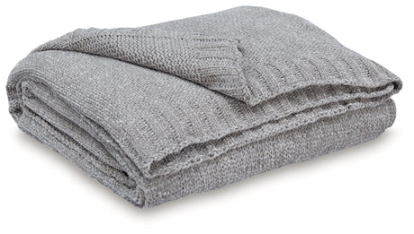 Anawood Gray Throw (Set of 3) by Ashley at Eve Furniture