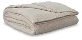 Anawood Oatmeal Throw by Ashley at Eve Furniture