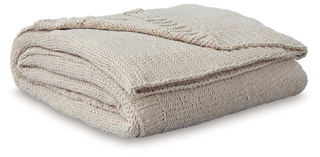 Anawood Oatmeal Throw (Set of 3) by Ashley at Eve Furniture