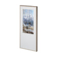Anchored In Blue II by Aziz Kadmiri a Hand Embellished Textured Framed Art Print Matted under Glass by Mercana at Eve Furniture