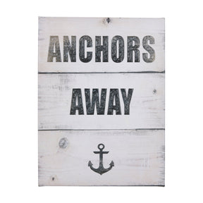 Anchors Away by Mercana Studio a Hand Embellished Textured Canvas by Mercana at Eve Furniture