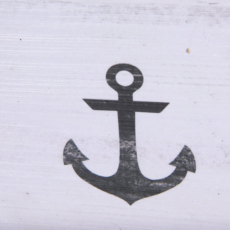 Anchors Away by Mercana Studio a Hand Embellished Textured Framed Art Print by Mercana at Eve Furniture