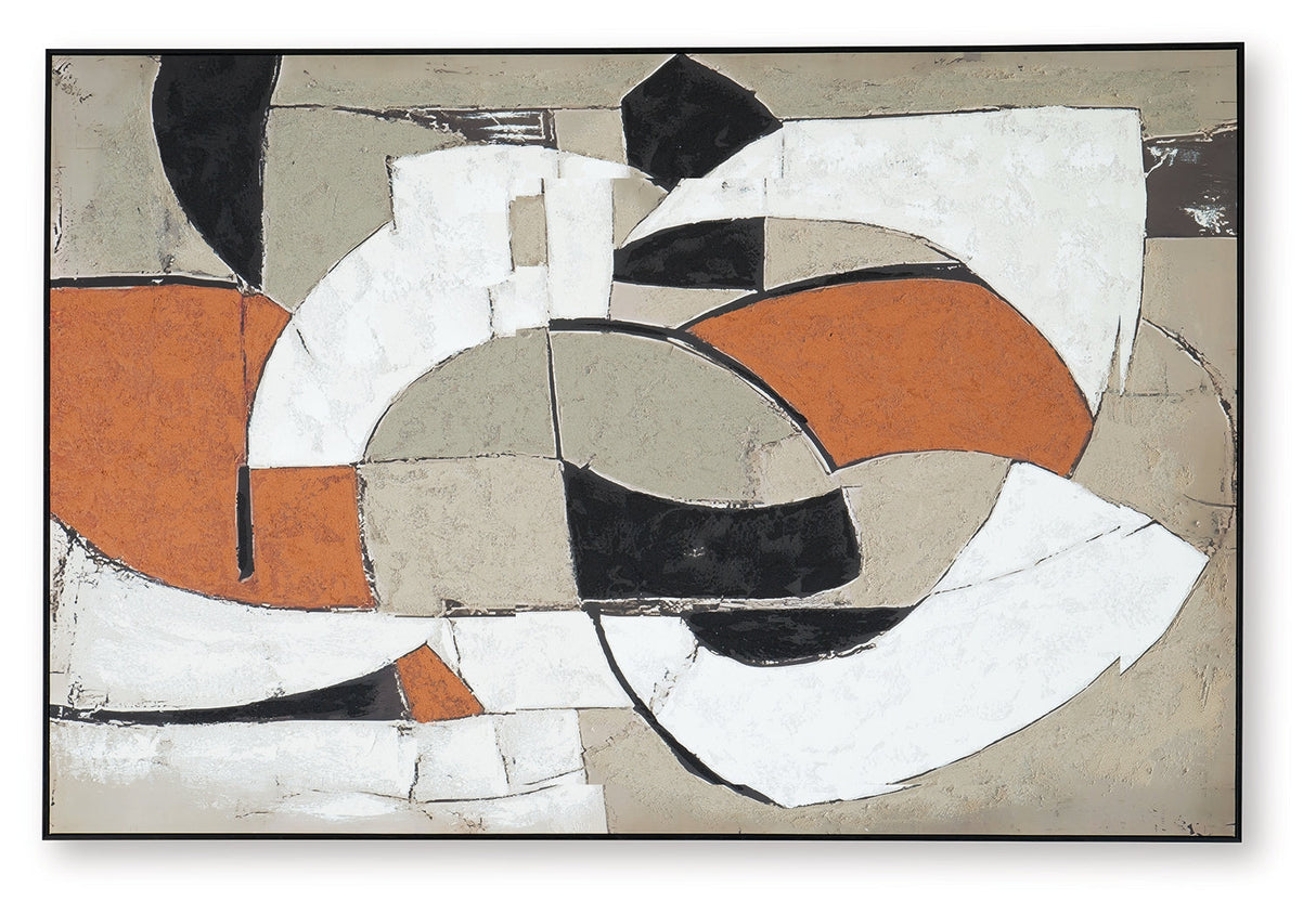 Anchorstone Multi Wall Art by Ashley at Eve Furniture