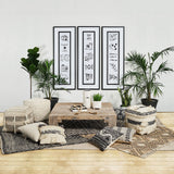Ancient Notes III by Mercana Studio a Hand Embellished Textured Framed Art Print Matted under Glass by Mercana at Eve Furniture