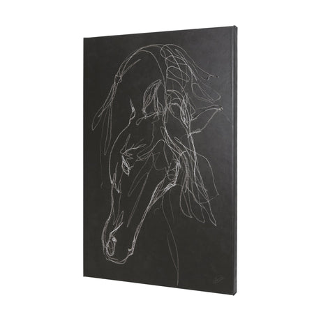 Andalusian Dark I by Mercana Studio a Hand Embellished Textured Canvas by Mercana at Eve Furniture