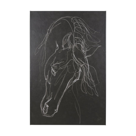 Andalusian Dark I by Mercana Studio a Hand Embellished Textured Canvas by Mercana at Eve Furniture