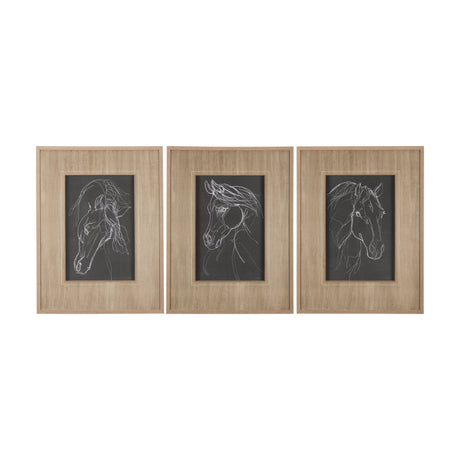 Andalusian Dark I by Mercana Studio a Hand Embellished Textured Framed Art Print Matted under Glass by Mercana at Eve Furniture