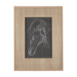 Andalusian Dark I by Mercana Studio a Hand Embellished Textured Framed Art Print Matted under Glass by Mercana at Eve Furniture