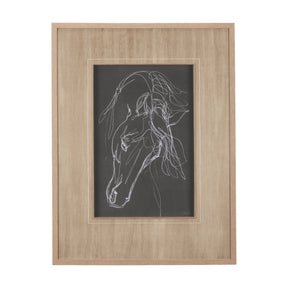 Andalusian Dark I by Mercana Studio a Hand Embellished Textured Framed Art Print Matted under Glass by Mercana at Eve Furniture
