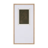 Andalusian Horse III Olive by Mercana Studio Hand Embellished Framed Art Print Matted under Glass by Mercana at Eve Furniture