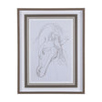 Andalusian I by Mercana Studio a Hand Embellished Textured Framed Art Print Matted under Glass by Mercana at Eve Furniture