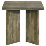 Andando Mango Brown 3-Piece Coffee and End Table Set by Coaster at Eve Furniture