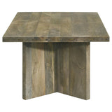 Andando Mango Brown 3-Piece Coffee and End Table Set by Coaster at Eve Furniture