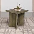 Andando Mango Brown Rectangular Solid Wood End Table by Coaster at Eve Furniture