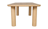 Anders Dining Table Large Natural by Moe's Home at Eve Furniture