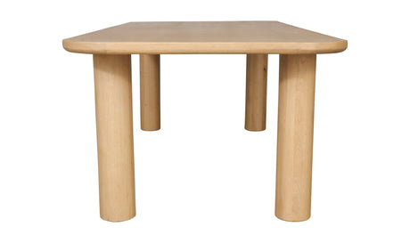 Anders Dining Table Large Natural by Moe's Home at Eve Furniture