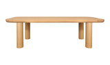 Anders Dining Table Large Natural by Moe's Home at Eve Furniture