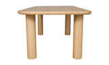 Anders Dining Table Small Natural by Moe's Home at Eve Furniture