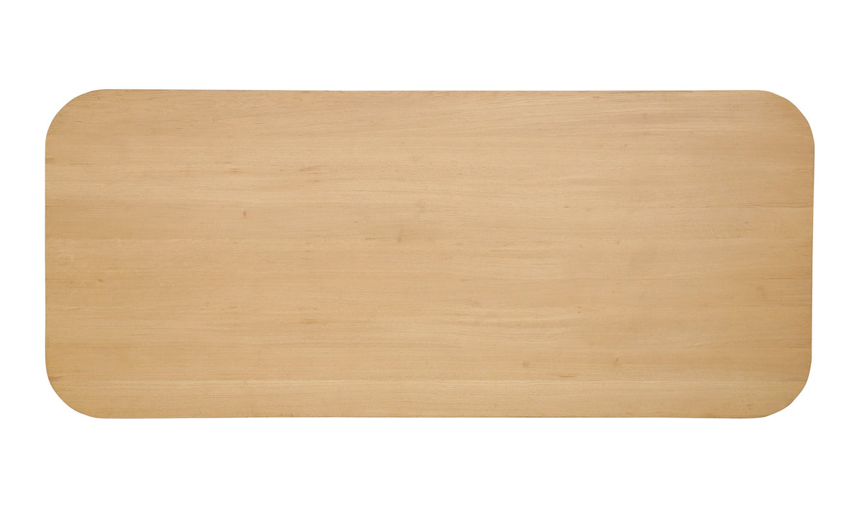 Anders Dining Table Small Natural by Moe's Home at Eve Furniture